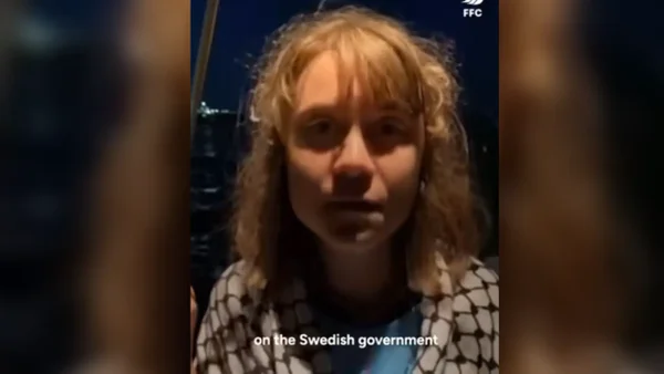 Barco en el que iría Greta Thunberg hacia Gaza, habría sido interceptado y desviado por Israel