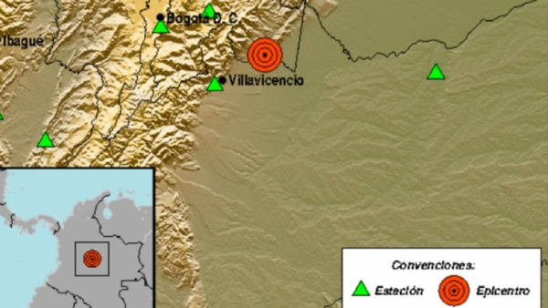 Continúa temblando en Colombia: se registró un movimiento telúrico de 3.4 hoy 10 de junio de 2025