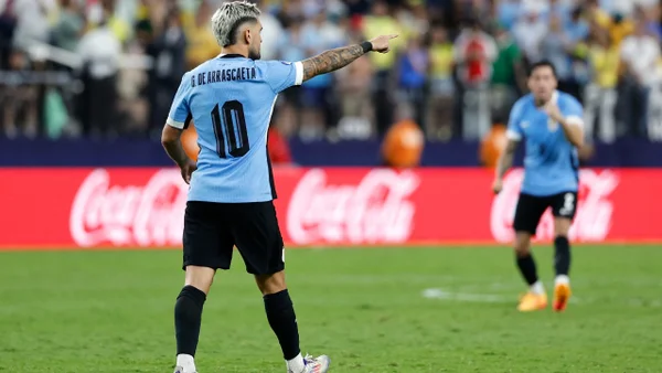 Vea el GOLAZO de Giorgian de Arrascaeta para poner el segundo de Uruguay sobre Venezuela