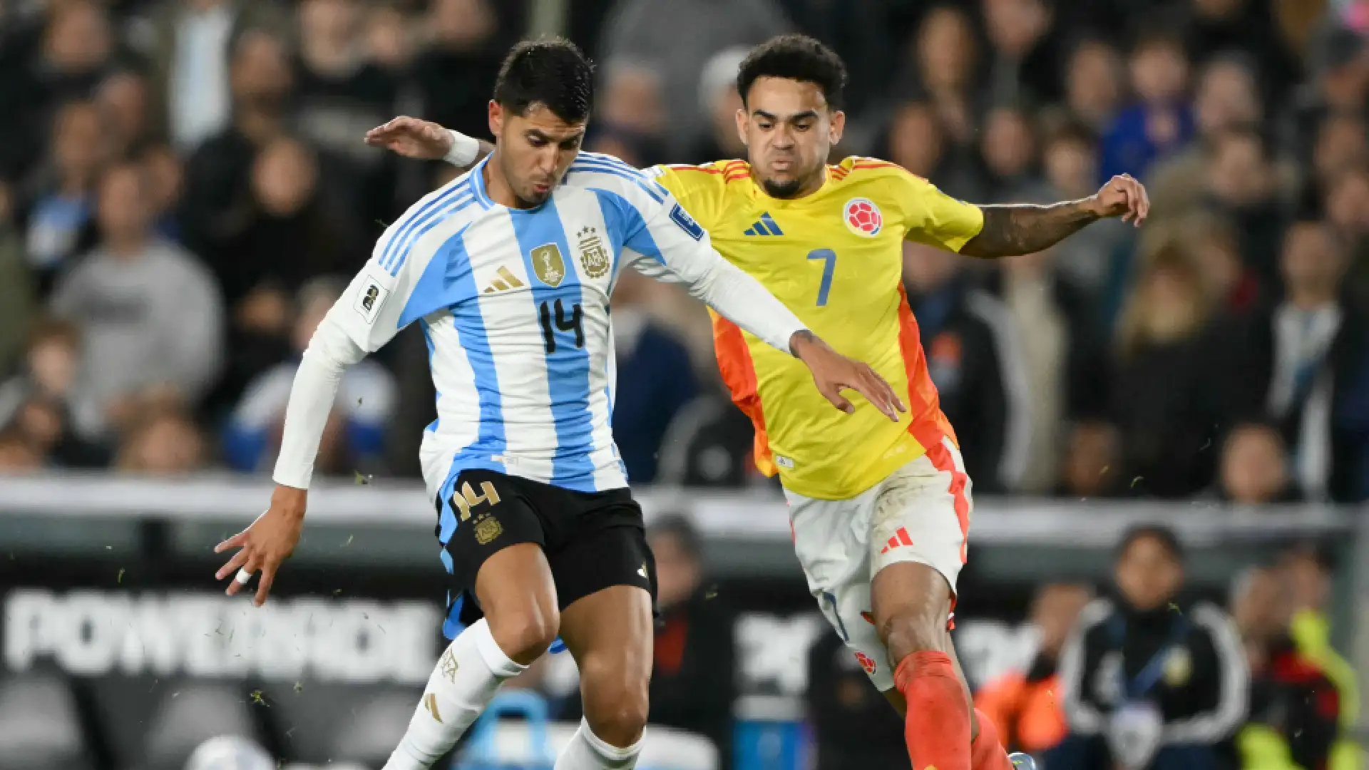 Argentina vs. Colombia: Tabla de posiciones