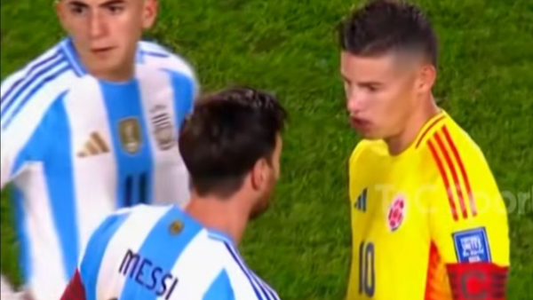 Salió a la luz: esto fue lo que le dijo Lionel Messi a James Rodríguez en el fuerte cruce que tuvieron