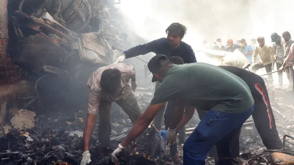 Avión de Air India que se dirigía a Londres sufrió trágico accidente