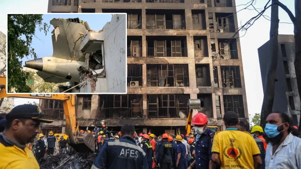 El asiento que le salvó la vida al único pasajero que sobrevivió al accidente aéreo en India