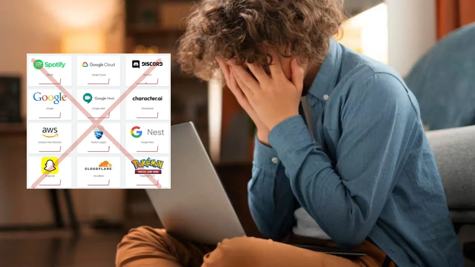 Caída internet a nivel mundial