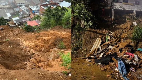 Una mujer y su bebé de 8 meses fallecieron en un deslizamiento en Medellín