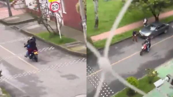Registran nueva balacera en Bogotá: ladrones iban a robar a una pareja y reportan un herido