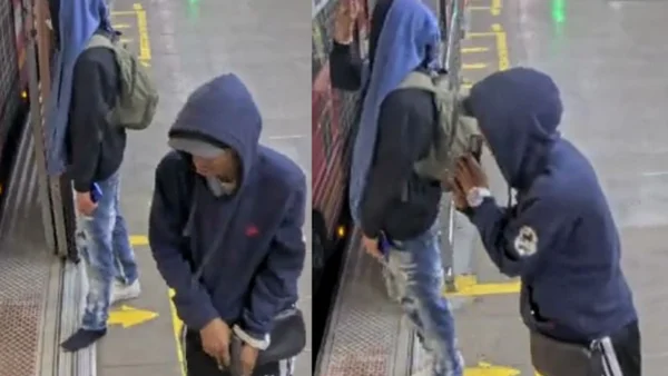 Hombres armados fueron capturados tras hurtar a usuario en estación de Transmilenio