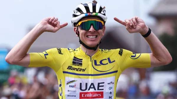 El rey del ciclismo mundial: Pogacar volvió a pegar un ‘palazo’ en Critérium del Dauphiné