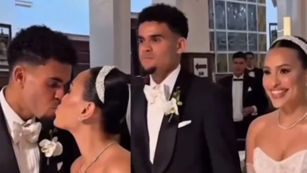 Así fue el matrimonio de Luis Díaz con Geraldine Ponce: invitados de lujo y celebración