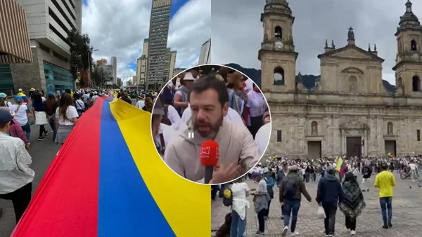 "Rechazamos la violencia": las palabras de Carlos Fernando Galán durante la Marcha del Silencio