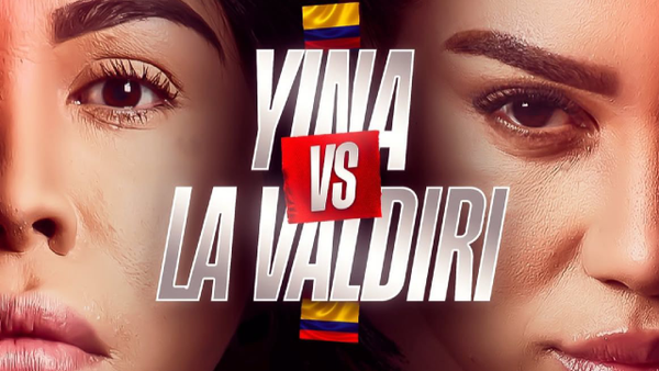 Yina Calderón y Andrea Valdiri se enfrentarán en una pelea de boxeo: ya se advirtieron cara a cara