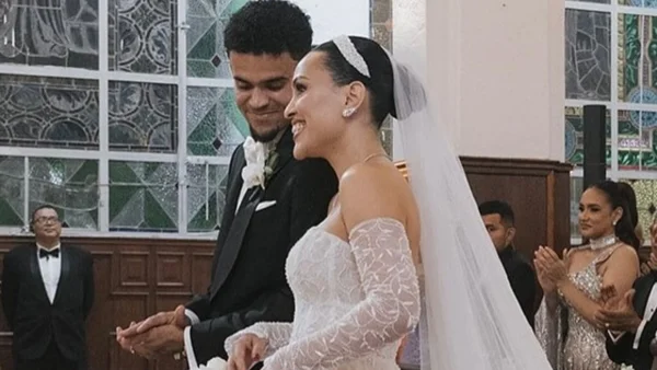 Las fotos inéditas que compartió Luis Díaz de su matrimonio con Geraldine Ponce Las fotos inéditas que compartió Luis Díaz de su matrimonio con Geraldine Ponce