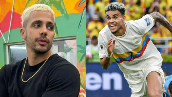 Andrés Altafulla y Luis Díaz se encontraron en Barranquilla y grabaron video viral