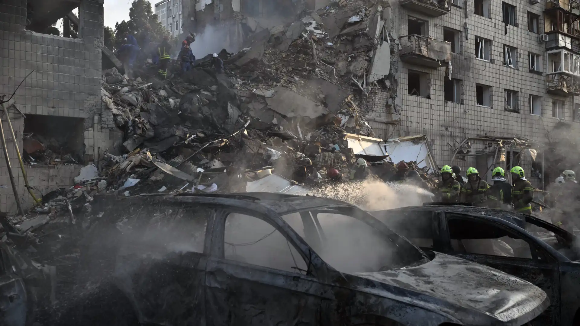 ataque-ruso-sobre-kiev Foto: AFP
