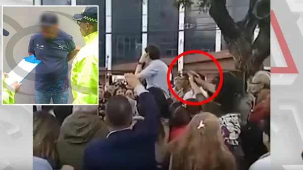 Se conocen imágenes de la captura 'El Hermano', presunto involucrado en el atentado a Miguel Uribe