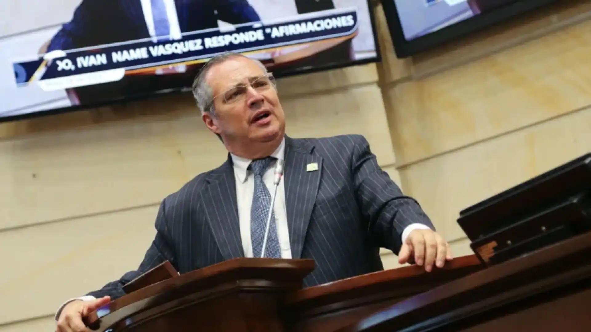 Aplican silla vacía a la curul de Iván Name mientras avanza su proceso en el caso UNGRD