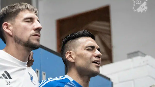 La desgarradora salida de Falcao tras quedar eliminados: video conmovió a la hinchada de Millonarios