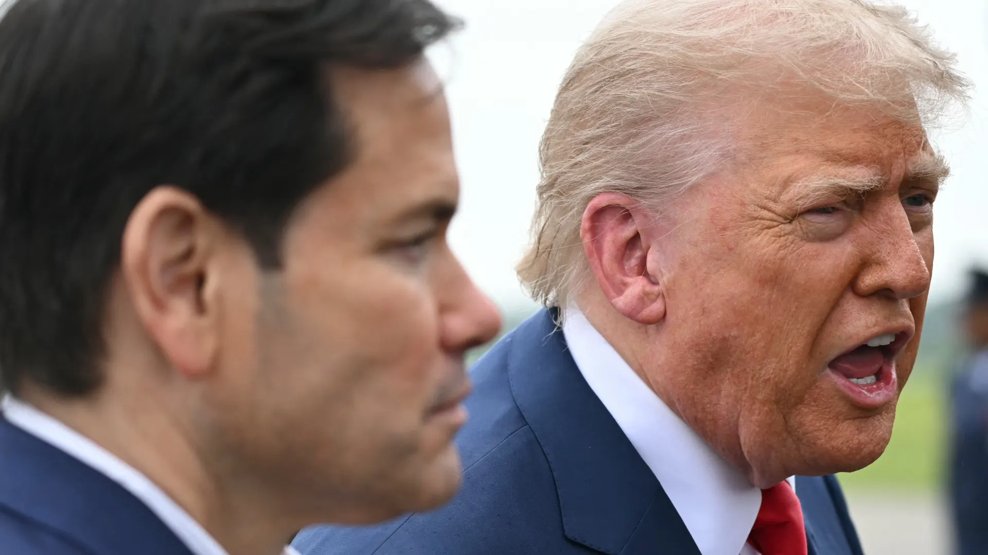 Marco Rubio y Donald Trump