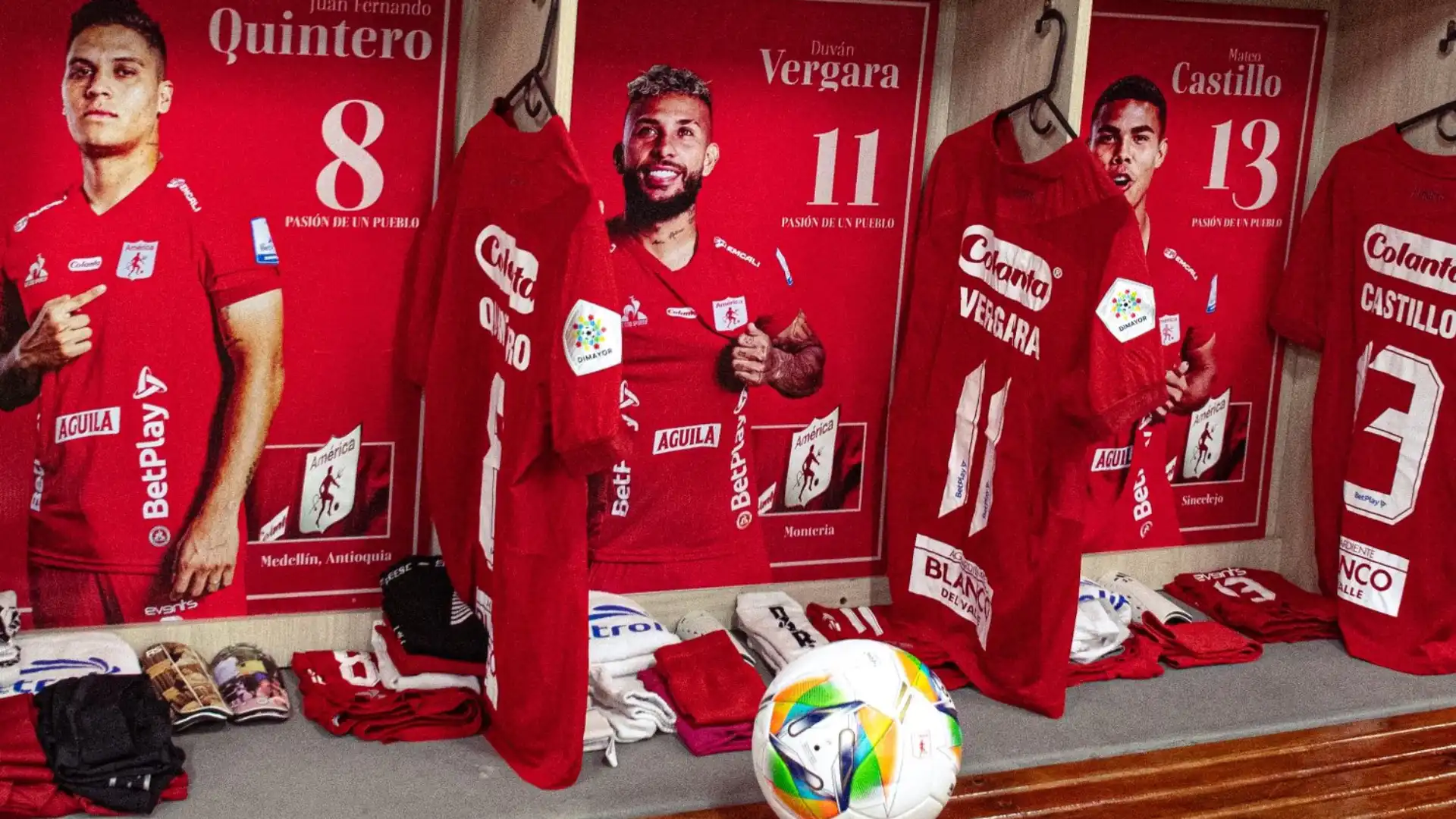 Camerino América de Cali Juanfer Quintero Duván Vergara