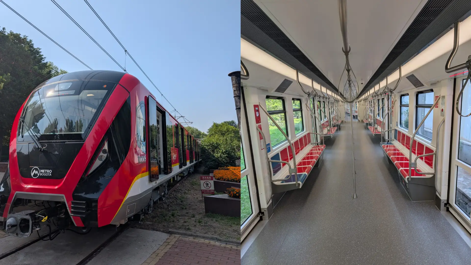 Alcalde Galán habló sobre la entrega de los primeros trenes del Metro de Bogotá 2