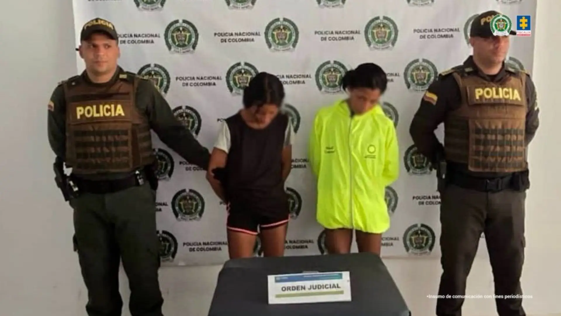 Capturan a gemelas que habrían intentado asesinar a una adolescente en Magangué Capturan a gemelas que habrían intentado asesinar a una adolescente en Magangué