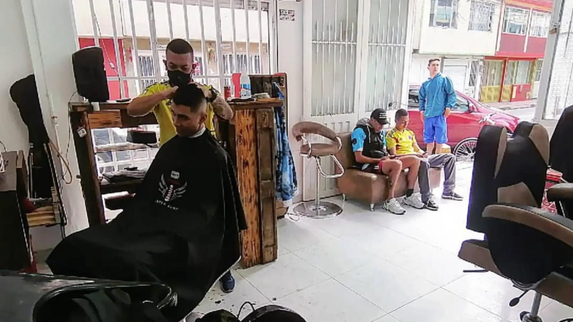Barbería de alias El Costeño