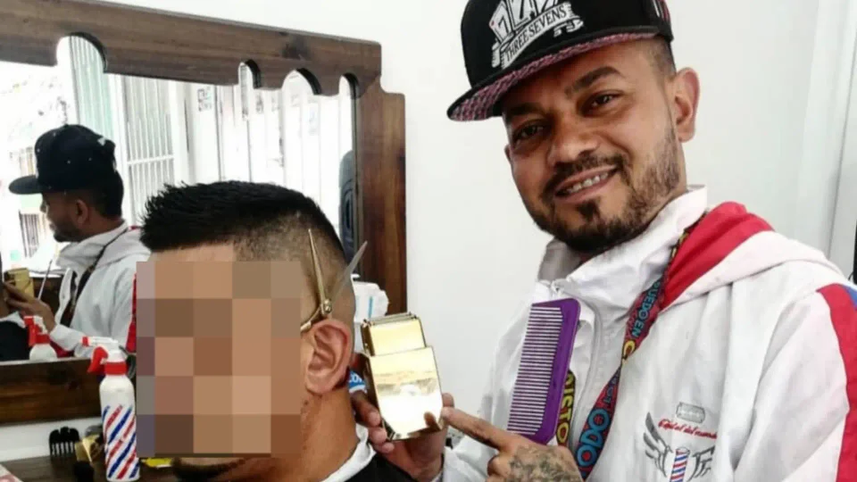 Imágenes barbería alias El Costeño