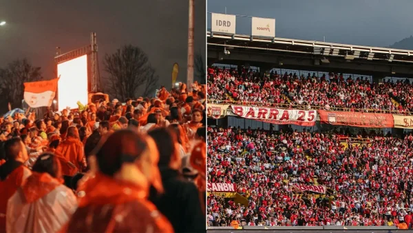 En el Simón Bolívar y Movistar Arena transmitirán en pantalla gigante la final entre DIM y Santa Fe En el Simón Bolívar y Movistar Arena transmitirán en pantalla gigante la final entre DIM y Santa Fe