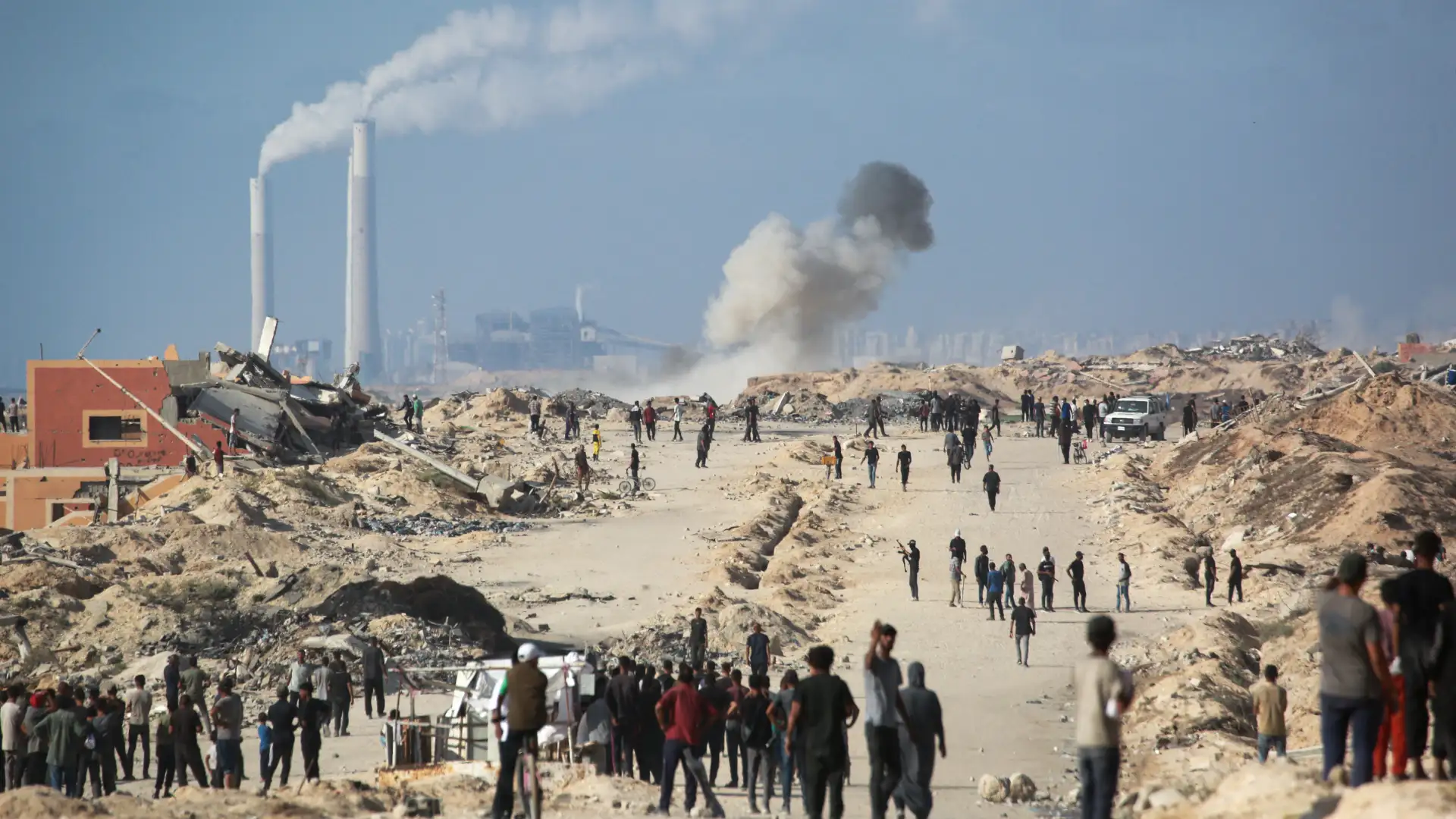 mas-muertos-en-gaza-por-ataque-israeli Foto: AFP