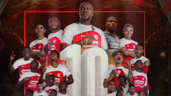 ¡Santa Fe campeón! La décima estrella brilla con Rodallega como héroe