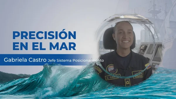 Ella es la ingeniera que mantiene firme al ARC Caribe en mar abierto Ella es la ingeniera que mantiene firme al ARC Caribe en mar abierto