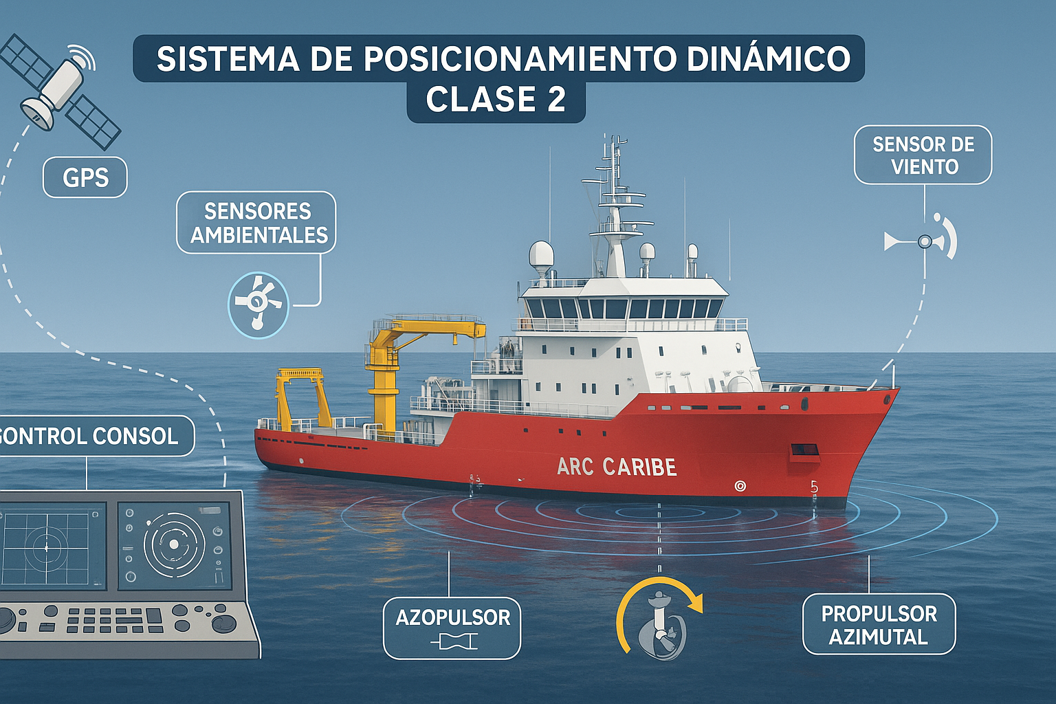 ¿Qué es el posicionamiento dinámico y por qué es vital en alta mar?