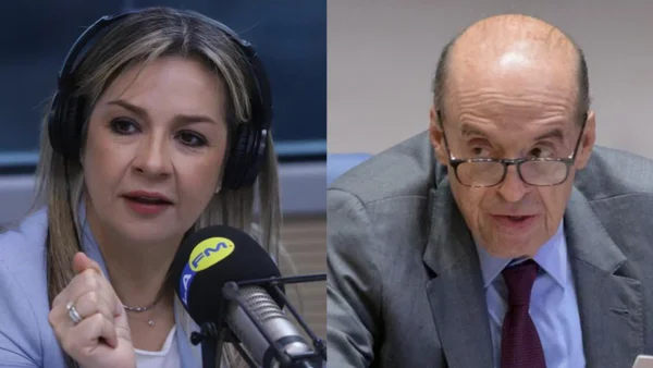Vicky Dávila y Álvaro Leyva negaron haber hablado de un supuesto plan para tumbar a Petro