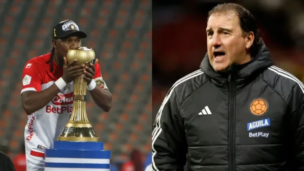 Rodallega aprovechó el título de Santa Fe para enviarle un mensaje a Néstor Lorenzo