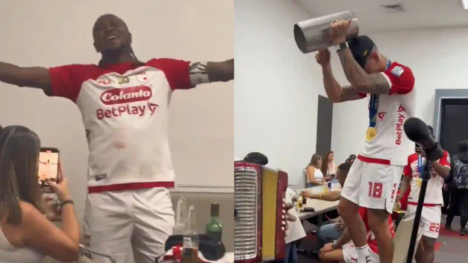 Santa Fe campeón fiesta privada.