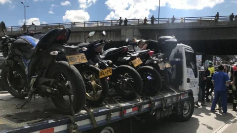 Grúa para motos