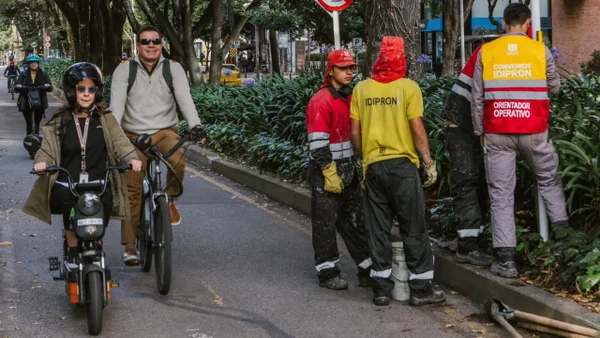 Hay una nueva señal de tránsito en Bogotá: beneficiará a ciclistas Hay una nueva señal de tránsito en Bogotá: beneficiará a ciclistas