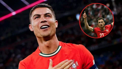 Cristiano Ronaldo y su adiós a Diogo Jota
