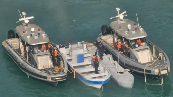 VIDEO | Así luce el primer narcosubmarino no tripulado hallado en Colombia: este sería del Clan del Golfo