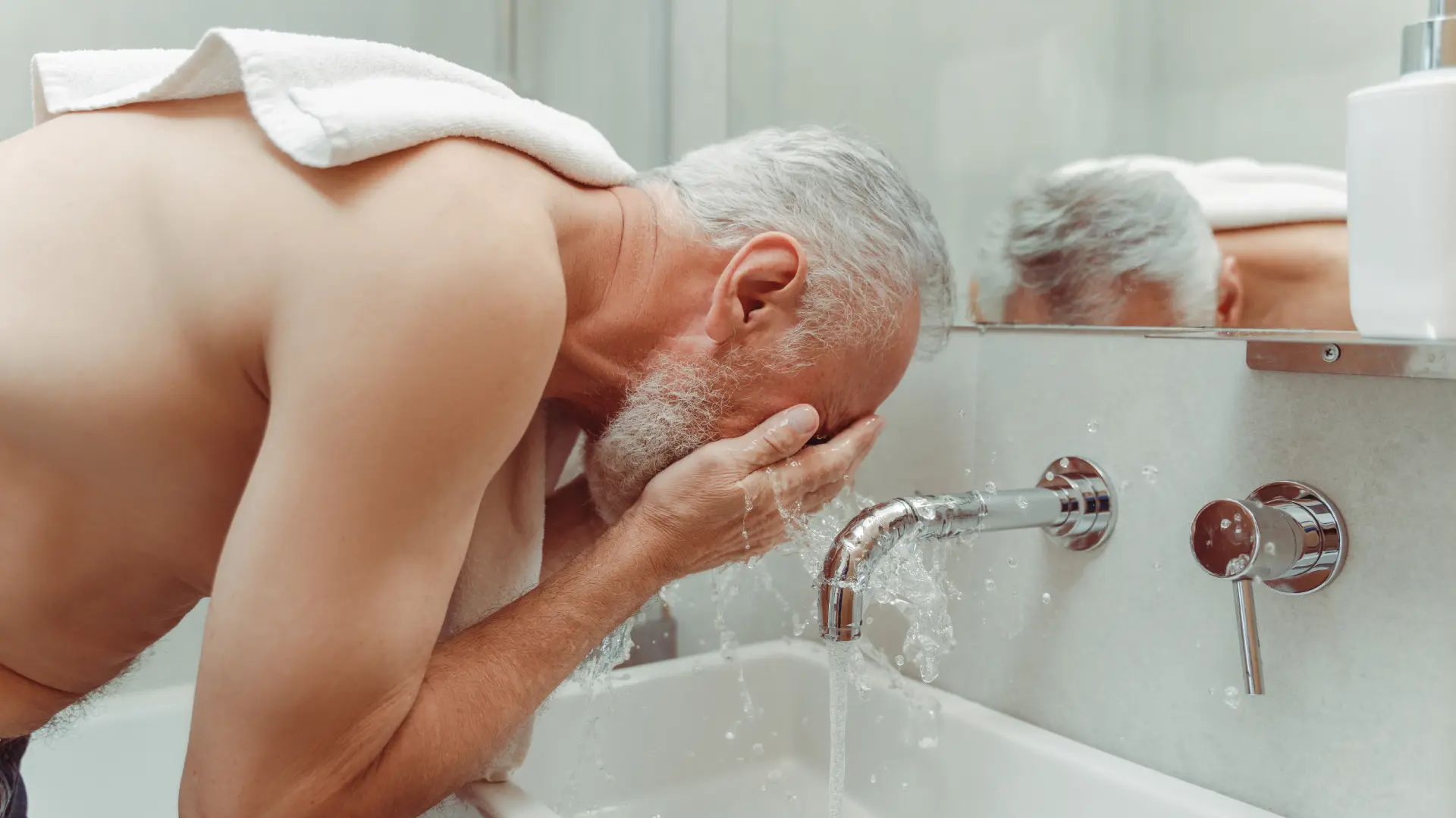 Ducha jugadores mayores Ducha jugadores mayores