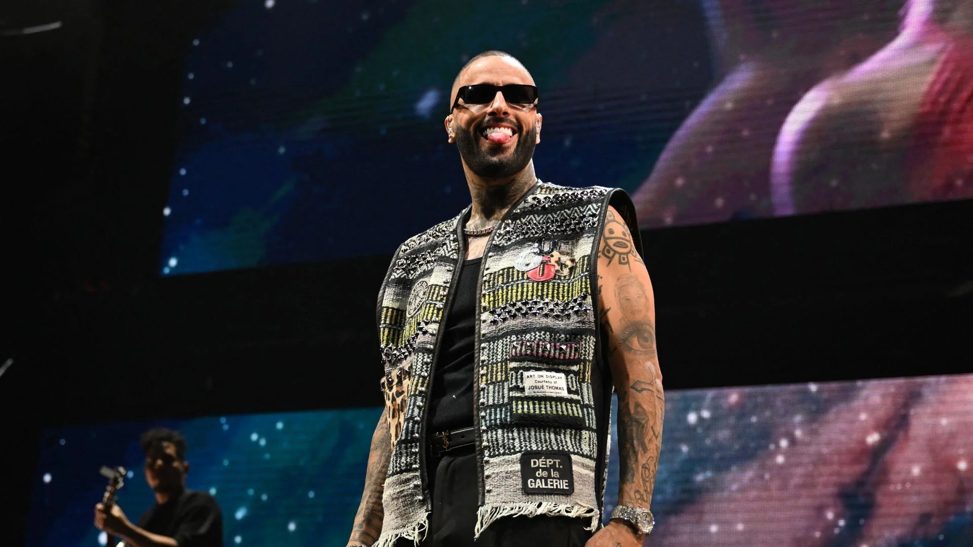 nicky-jam-se-encuentra-con-su-doble-españa Foto: AFP