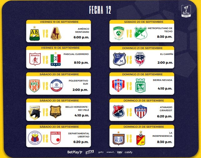 Fecha 12