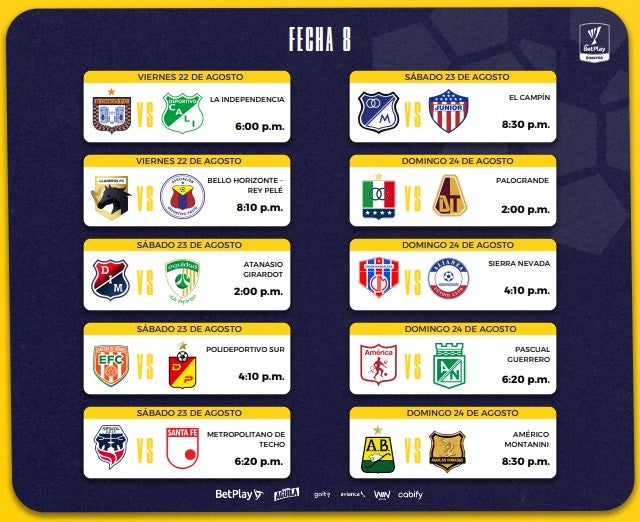 Fecha 8