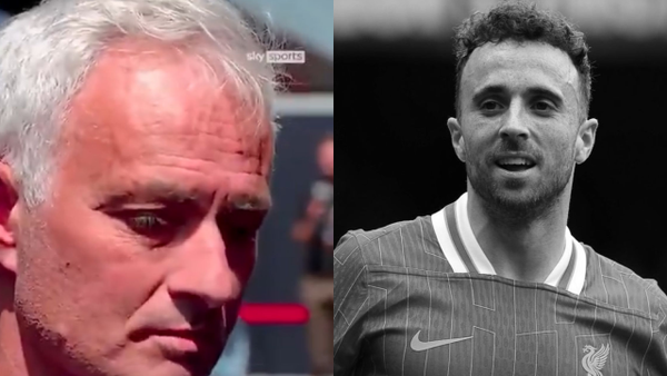 Al borde de las lágrimas: este fue el desgarrador mensaje con el que Mourinho despidió a Diogo Jota