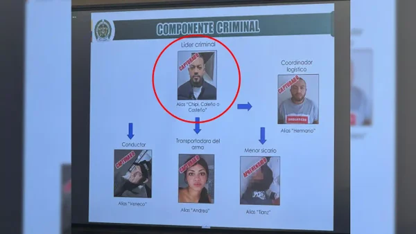 Estas son las primeras imágenes de alias El Costeño, tras su captura por el atentado contra Miguel Uribe Estas son las primeras imágenes de alias El Costeño, tras su captura por el atentado contra Miguel Uribe