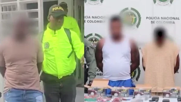 Capturan a tres criminales señalados de atentar contra la fuerza pública en Cali