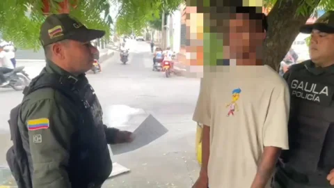 Aprehensión de 'Diomedito'.
