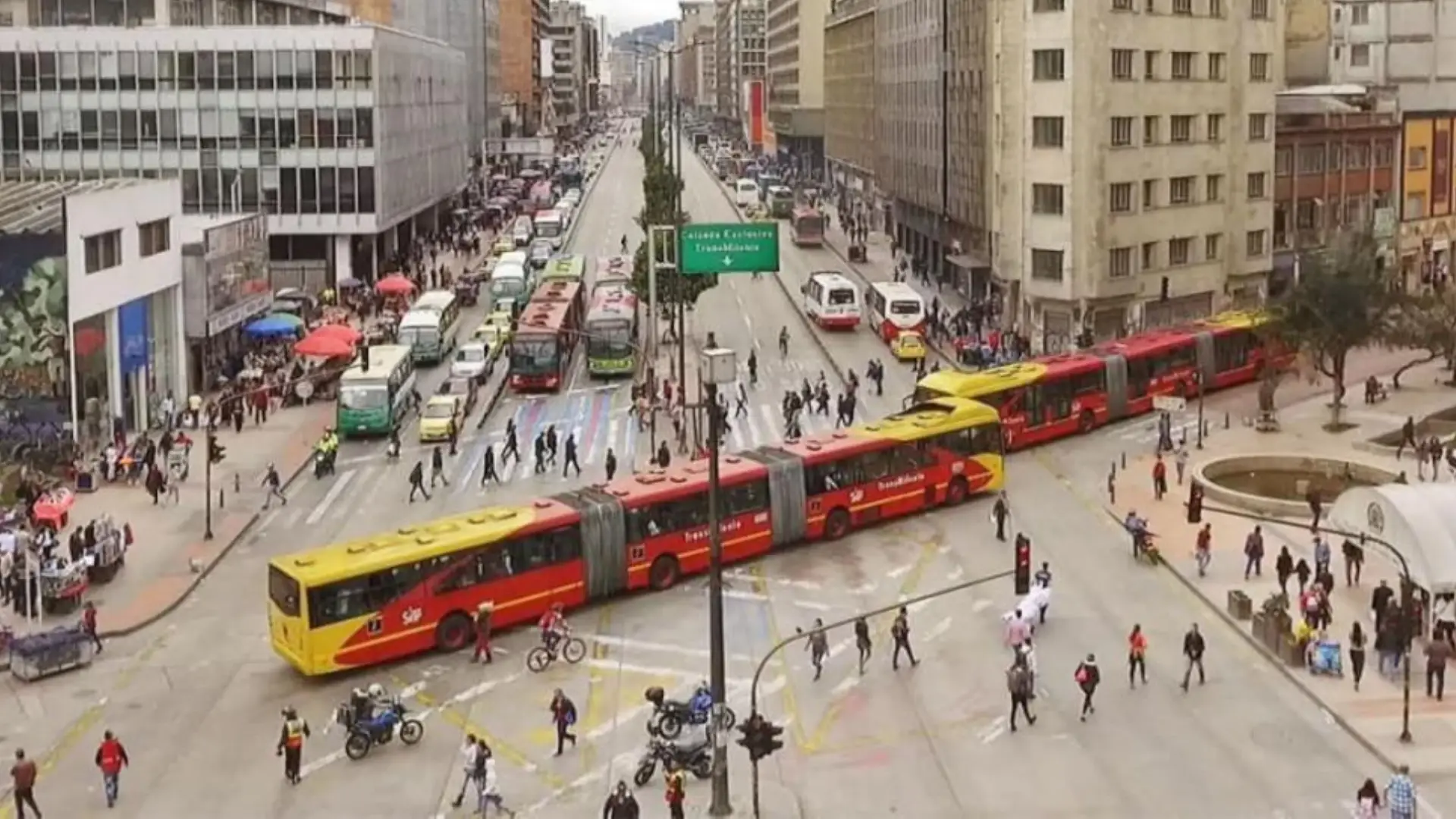 Cierre estación transmilenio Cierre estación transmilenio