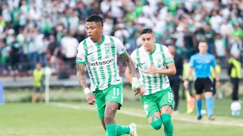 Billy Arce y Camilo Cándido Atlético Nacional