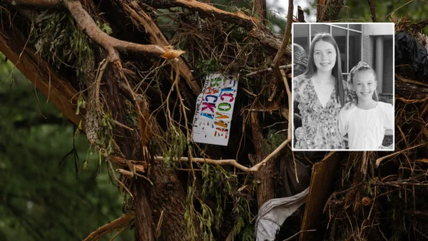 Dos hermanitas murieron tomadas de la mano en la tragedia por inundaciones en Texas